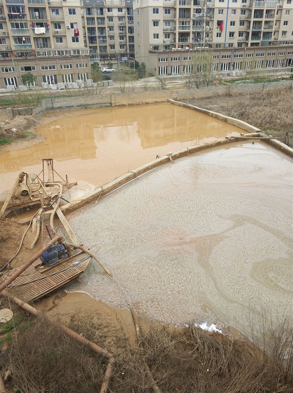 北仑沉淀池淤泥清理-厂区废水池淤泥清淤
