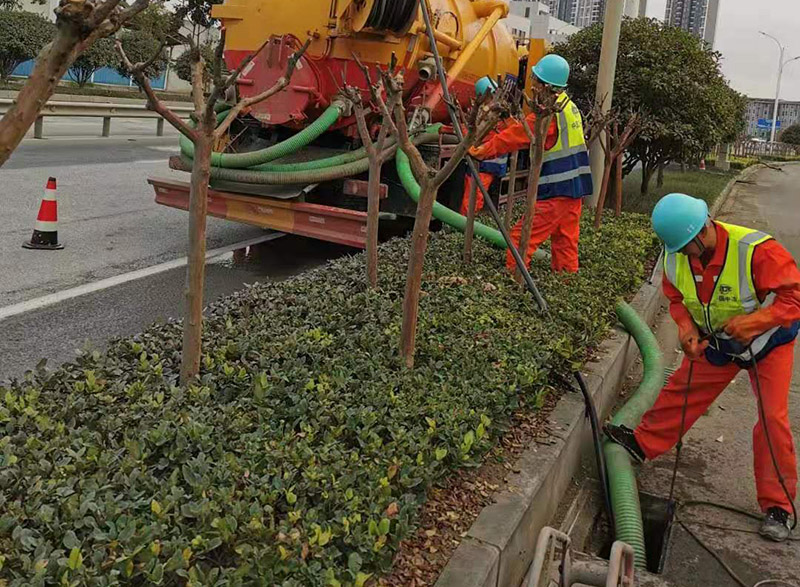 北仑市政管道清淤